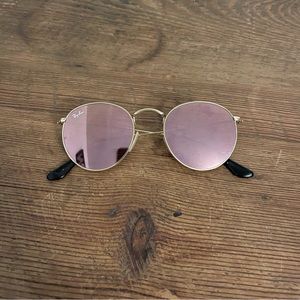 Ray-Ban Flat Round Pink